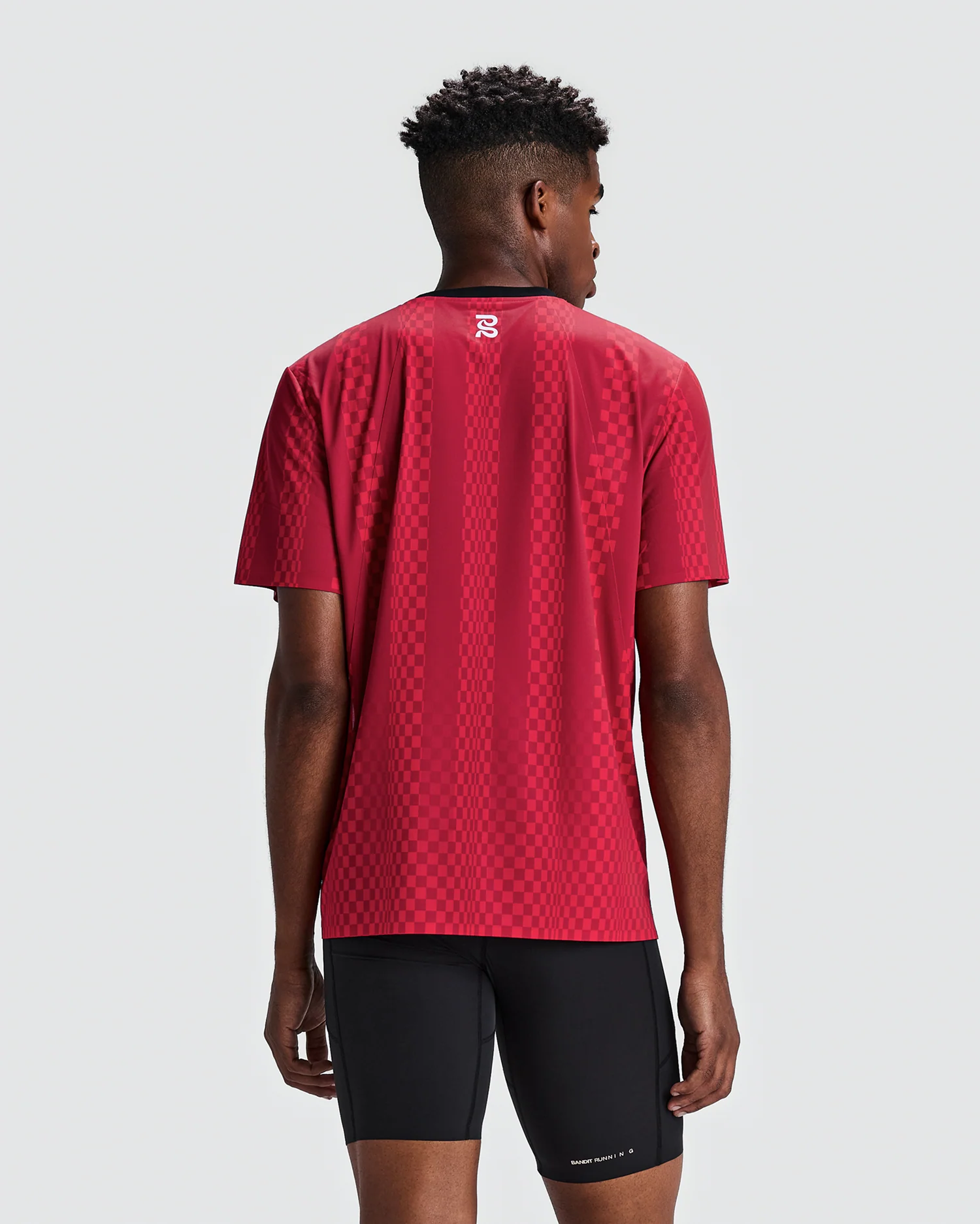 Men's Specter Performance Run Tee  Red Men's Specter Performance